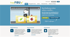 Desktop Screenshot of freefibu.de